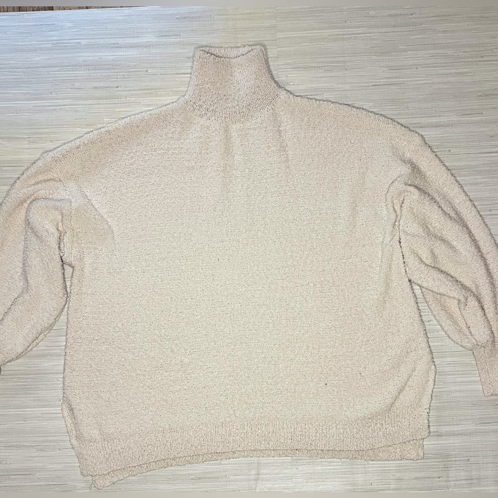 Talulah Beige Turtleneck Sweater size Small